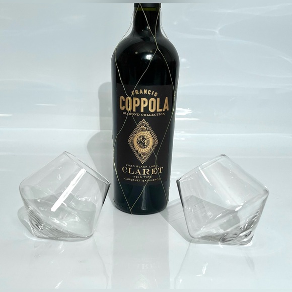 Sempli Cupa-Vino Clear Aerating Wine Glasses, Set of 2 - Picture 6 of 9